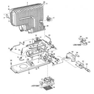 Truma S 2200 Heater Parts List